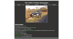 Desktop Screenshot of cowdery.org.uk